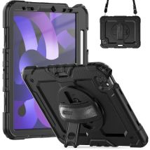 Accezz Coque arrière Defender XT pour Apple iPad Air 5 (2022) / Air 4 (2020) - Noir