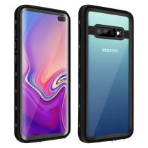 Coque Samsung Galaxy S10 Plus Bi-matière Waterproof 2m Film Écran Redpepper noir