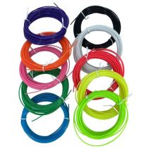 iLike Fil de filament ST3 100 m PLA 1,75 mm pour tout stylo d'impression 3D - 10 couleurs x 10 m