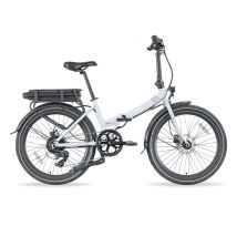 Vélo de Ville Pliant à Assistance Électrique 24 - Legend Siena 13Ah Blanc