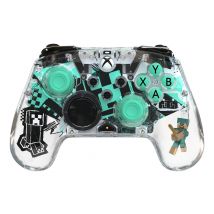 PDP Minecraft Steve Diamond Print Multicolor, Transparente USB Gamepad PC, Xbox - Nuevo