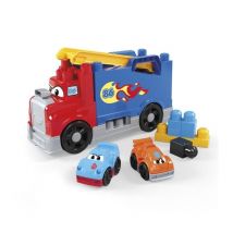 MEGA BLOKS - Camion da corsa e da costruzione - Scatola con 19 pezzi - MEGA Bloks - JFR29 - Nuovo