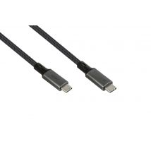 Alcasa 2404-TK005A cable USB USB4 Gen 3x2 0,5 m USB C Gris - Nuevo
