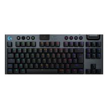 Logitech G G915 X LIGHTSPEED teclado Juego USB + RF Wireless + Bluetooth AZERTY Francés Negro - Nuevo