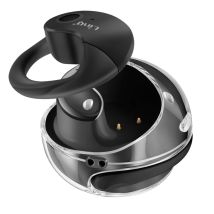 LinQ Auriculares Bluetooth Clip Diseño Abierto Micrófono Táctil Negro - Nuevo