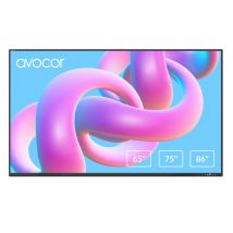 Avocor S-Series 75 4k IR LED Interactive Displ pizarra blanca interactiva 190,5 cm (75 ) 3840 x 2160 Pixeles Pantalla táctil - Nuevo