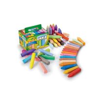 CraYola Gessetti per marciapiede lavabili 48 pezzi da 4 anni Set con maniglia Multicolore - Nuovo