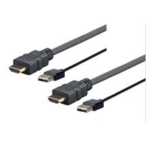 Vivolink PROHDMIUSB1 câble vidéo et adaptateur 1 m HDMI USB Type-A Noir