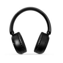 Casque Supra-auriculaires Bluetooth Pliable avec Micro Intégré Noir