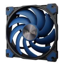 Akasa ALUCIA SC Boitier PC, Processeur Ventilateur 14 cm Noir, Bleu 1 pièce(s)