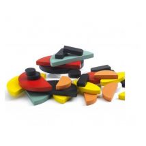 Puzzle in legno Ze Geoanimo di Djeco - Divertimento educativo per bambini - Nuovo