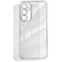 Vmax Funda para Samsung Galaxy S23 FE Bi-material Cristal templado 9H Transparente - Nuevo
