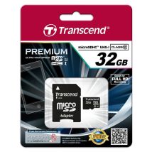 Transcend 32GB microSDHC Classe 10 UHS-I 32GB MLC Classe 10 - Nuovo
