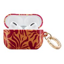 Selencia Coque Vivid pour Apple Airpods Pro - Tropical Vibes Apricot