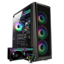 PC Gaming Racing Highlander D5 Ryzen 7 9700X, 32 Go DDR5, RTX 5070 12 Go, M.2 2 To, Refroidissement Liquide 240mm, Windows 11 Pro