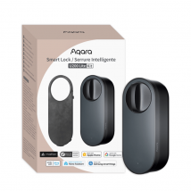 Serrure connectée Aqara U200 Lite EL-D03D Matter over Thread, Bluetooth, USB-C rechargeable Noir
