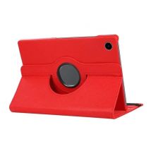 Partel Funda para Galaxy Tab A8 10.5>> 360° Rotating Folio con función de soporte Rojo - Nuevo