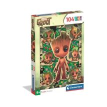 CLEMENTONI - 104 pezzi - Marvel, Groot - Nuovo