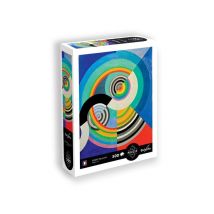 Rompecabezas de 500 piezas - Rythme N°3 de Robert Delaunay para los amantes del arte - Nuevo
