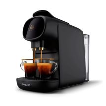 Machine Expresso Philips L'OR Barista LM9012 Noire - Double Espresso, 19 Bars, Compatible Capsules L'OR & Nespresso