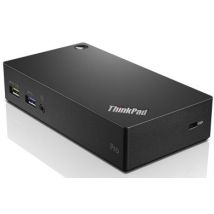 Lenovo ThinkPad USB 3.0 Pro Dock EU Avec fil USB 3.2 Gen 1 (3.1 Gen 1) Type-A Noir