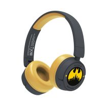 OTL Technologies DC Comics Batman Gotham City Auriculares Inalámbrico y alámbrico Diadema Música USB Tipo C Bluetooth Amarillo, Negro - Nuevo