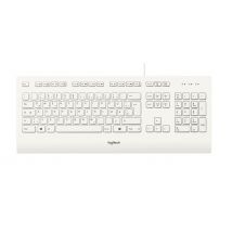 Logitech K280E Pro f/ Business teclado Oficina USB QWERTZ Alemán Blanco - Nuevo