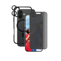 PanzerGlass CARE by Flagship 3-in-1 Privacy Bundle iPhone 16 Plus funda para teléfono móvil Transparente - Nuevo