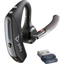 POLY Auriculares Voyager 5200 USB-A Bluetooth + llave BT700 - Nuevo