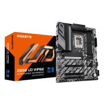 GIGABYTE Carte mère Z890 UD WIFI6E - Prend en charge les processeurs Intel Core Ultra (Série 2), VRM à 12+1+2 phases, jusqu'à 8800MHz DDR5 (OC), 