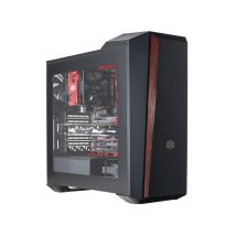 Cooler Master MasterBox 5t Midi Tower Noir, Rouge