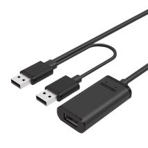 UNITEK Y-277 cable USB USB 2.0 5 m 2 x USB A USB A Negro - Nuevo