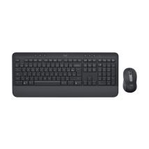 Logitech Signature MK650 Combo For Business teclado Ratón incluido Oficina Bluetooth AZERTY Belga Grafito - Nuevo