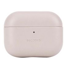 Coque pour AirPods Pro 3 en Cuir Ultra Élégant Série Aircase Beige