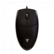 V7 Mouse ottico USB LED - negro - Nuevo