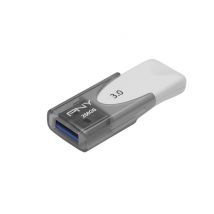 PNY ATTACHE 4 unitÃ flash USB 256 GB tipo A 3.2 Gen 1 [3.1 1] Grigio, Bianco (PNY 256GB 3.0 - USB3.0 Sliding Design 80MB/s read; 20MB/s write [while 