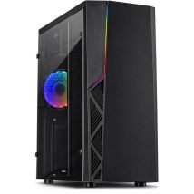 Inter-Tech B-02 RGB Tower Noir