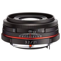 Pentax HD DA 21mm F3.2 AL Limited SLR Objectif large Noir