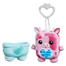 Nano-mals Mootilda la mucca rosa, compagno elettronico, oltre 70 reazioni, per bambini dai 5 anni in su - Nuovo