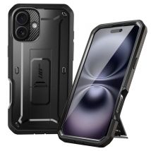 Supcase Carcasa para iPhone 16 Plus Caballete antichoque Negro - Nuevo