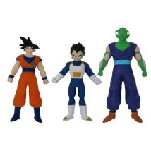 Figurita extensible DRAGON BALL - Pack de 3 - MONSTER FLEX - Nuevo