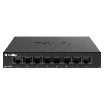 D-Link DGS-108GL commutateur réseau Non-géré Gigabit Ethernet (10/100/1000) Noir