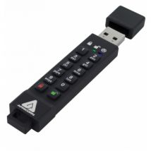 Apricorn 64GB Aegis Secure Key 3z unit flash USB USB tipo A 3.2 Gen 1 3.1 Gen 1 Nero (64GB Secure USB 3.0 256-bit - New Retail - XTS HDWR Encrypted - 