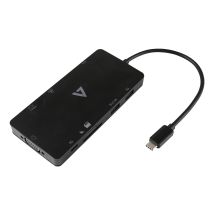 V7 UCMINIDOCK-ALTHV base para portátil y replicador de puertos Alámbrico - Nuevo