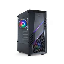 TooQ Caja Semitorre Gaming TQGCC102-B “BIOHAZARD” Negra - Nuevo