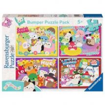 Squishmallows Puzzle 4x100 Bumper Pack - Nuevo