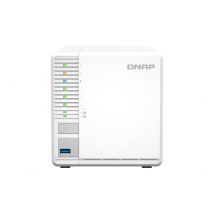 QNAP TS-364 NAS Tower Intel Celeron N5095 8 Go 0 To QNAP Turbo System Blanc