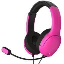 PDP Nebula Auriculares Alámbrico Diadema Juego Negro, Rosa - Nuevo