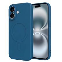 Coque pour iPhone 17 MagSafe en TPU Souple Série KickCase Bleu