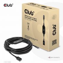CLUB3D CAC-1538 cable USB USB 3.2 Gen 1 (3.1 Gen 1) 10 m USB C USB A Negro - Nuevo
